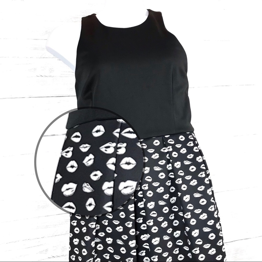 Little Black Flare Dress with Pockets